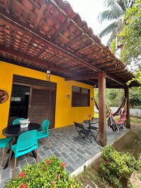 Chalé Casal com Suíte Piscina e a 50m Praia