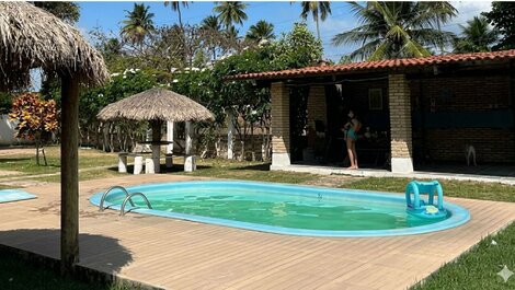 Chalé Wi-Fi Reforçado com Piscina a 50m Praia