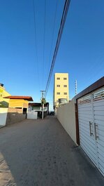 Dúplex con vistas al mar, a 80 m de la playa en el centro de Maragogi.