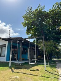 Chalé para Família e Amigos Piscina 50m Mar