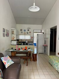 Chalé Casal com Suíte Piscina e a 50m Praia