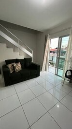 Dúplex con vistas al mar, a 80 m de la playa en el centro de Maragogi.