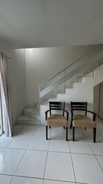 Dúplex con vistas al mar, a 80 m de la playa en el centro de Maragogi.