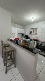 Dúplex con vistas al mar, a 80 m de la playa en el centro de Maragogi.