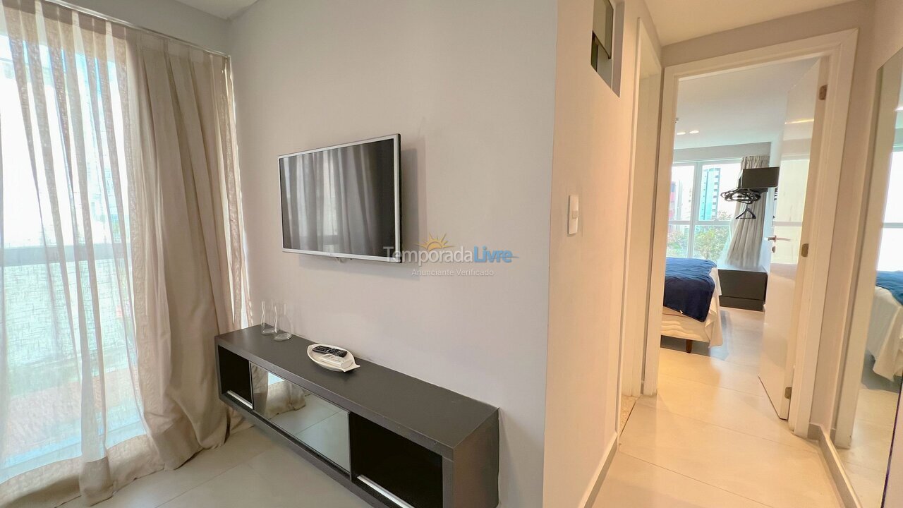 Apartamento para aluguel de temporada em João Pessoa (Tambaú)