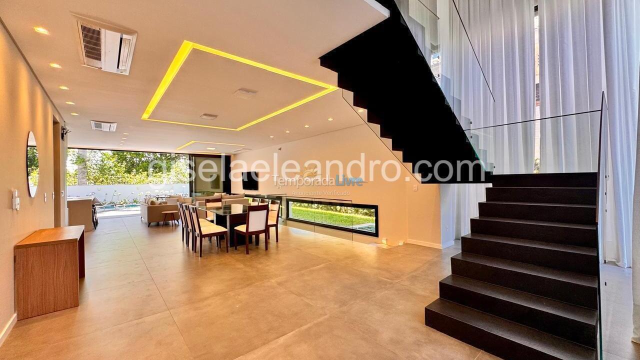 House for vacation rental in Florianopolis (Jurerê Internacional)