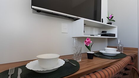 Apartamento en Perdizes con aire acondicionado, piscina, cerca del Allianz Arena.
