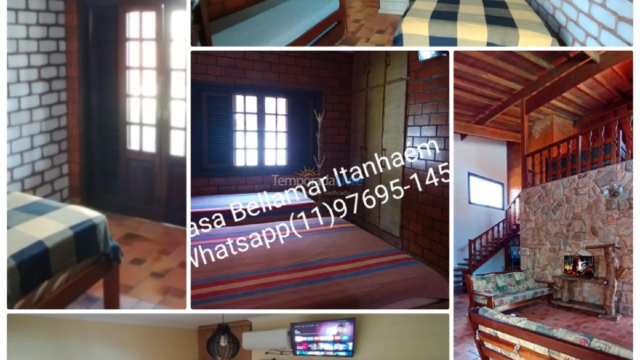 Casa para alquiler de vacaciones em Itanhaém (Cibratel)