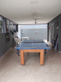 Casa espaciosa en la playa.