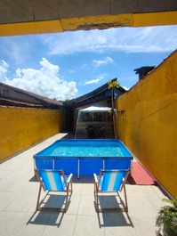 Casa de playa en Praia Grande para fines de semana y vacaciones.