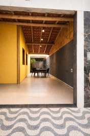 Garagem/área gourmet 