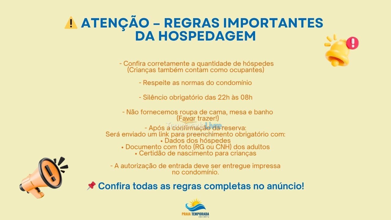 Apartamento para alquiler de vacaciones em Praia Grande (Guilhermina)
