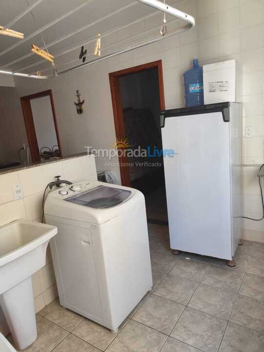 Apartment for vacation rental in Guarapari (Praia do Morro)
