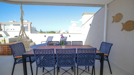 Cobertura Duplex com Spa e vista mar - Praia de Canto Grande