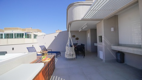 Cobertura Duplex com Spa e vista mar - Praia de Canto Grande