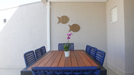 Cobertura Duplex com Spa e vista mar - Praia de Canto Grande