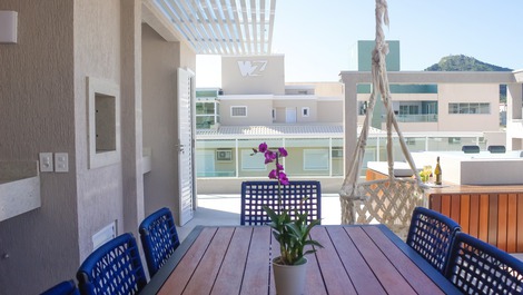 Cobertura Duplex com Spa e vista mar - Praia de Canto Grande