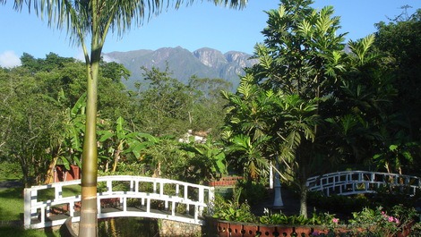 Vista da serra de teresópolis