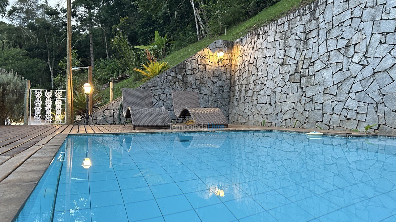 Chácara / sítio para aluguel de temporada em Teresópolis (Pessegueiros)