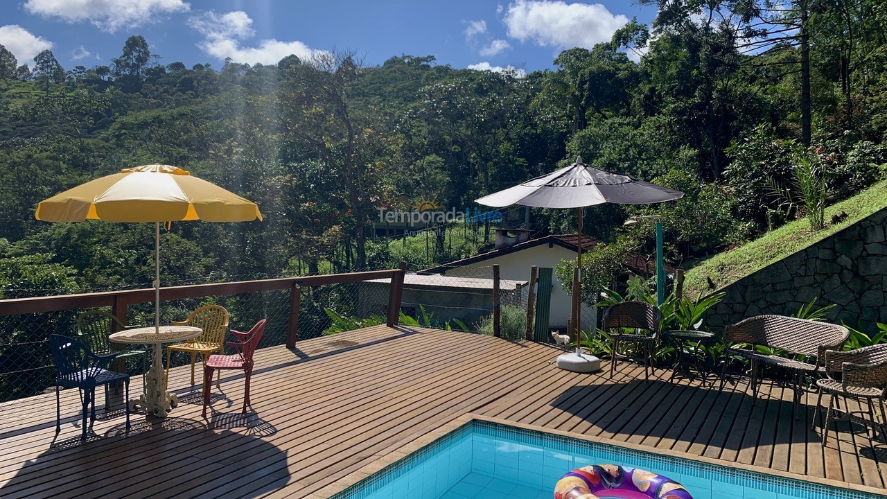 Chácara / sítio para aluguel de temporada em Teresópolis (Pessegueiros)