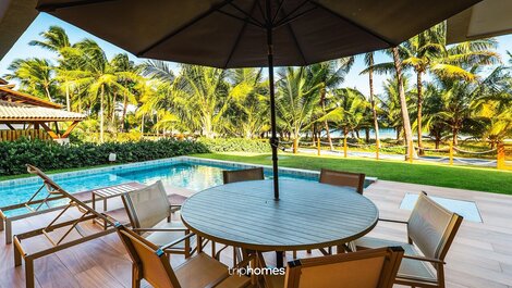 Prime Beachfront Mansion in Guarajuba, Bahia, Brazil