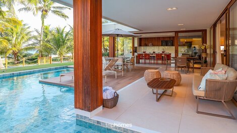 Prime Beachfront Mansion in Guarajuba, Bahia, Brazil