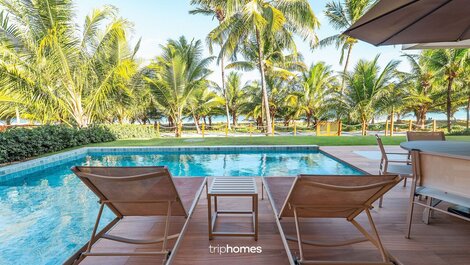 Prime Beachfront Mansion in Guarajuba, Bahia, Brazil