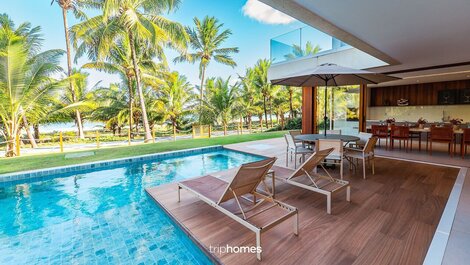 Prime Beachfront Mansion in Guarajuba, Bahia, Brazil