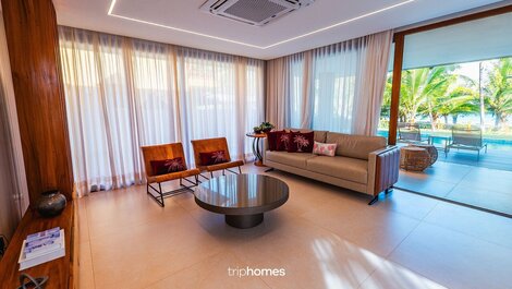 Prime Beachfront Mansion in Guarajuba, Bahia, Brazil