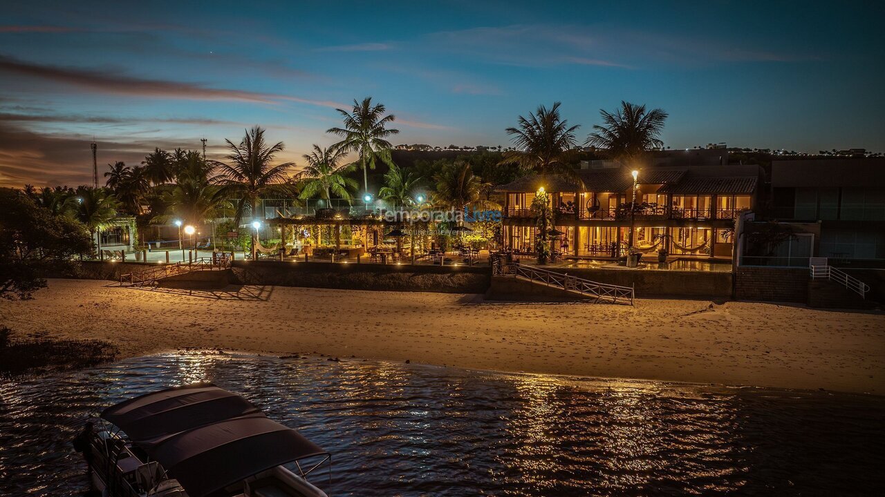 Casa para alquiler de vacaciones em Barra de São Miguel (Loteamento Praia Bonita)