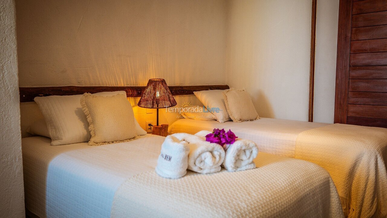 Casa para alquiler de vacaciones em Barra de São Miguel (Loteamento Praia Bonita)