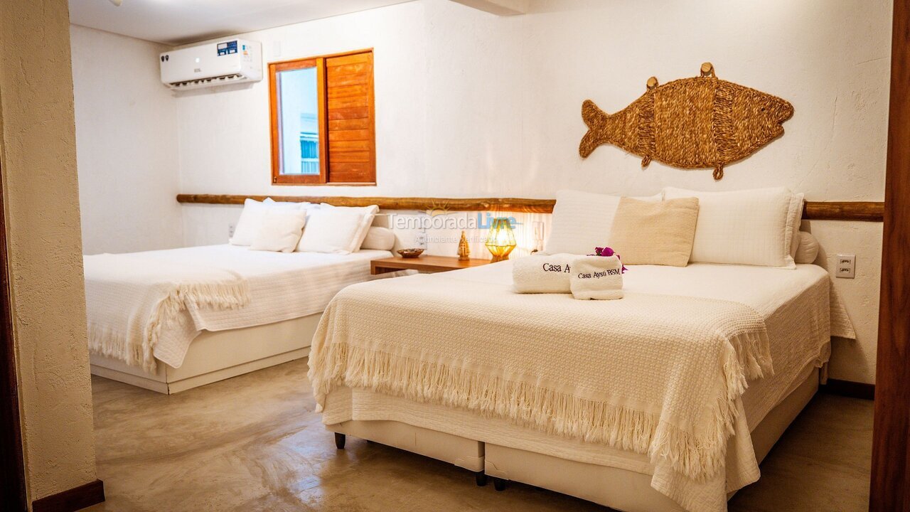 Casa para alquiler de vacaciones em Barra de São Miguel (Loteamento Praia Bonita)