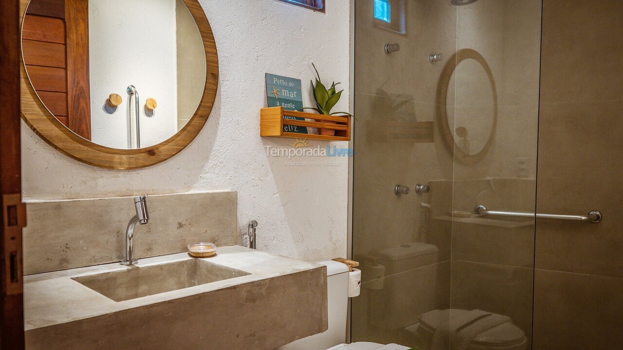 Casa para alquiler de vacaciones em Barra de São Miguel (Loteamento Praia Bonita)