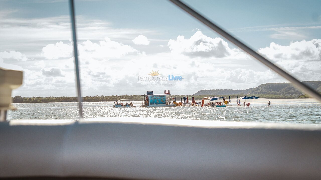 Casa para alquiler de vacaciones em Barra de São Miguel (Loteamento Praia Bonita)
