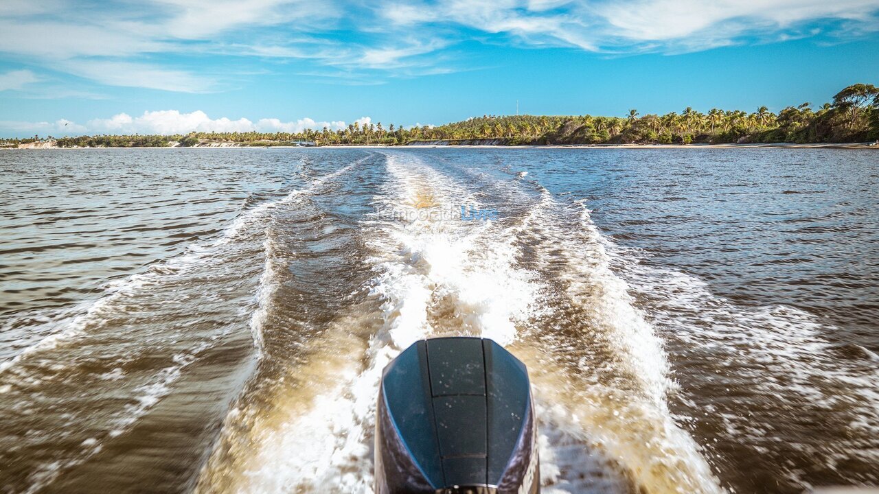 Casa para alquiler de vacaciones em Barra de São Miguel (Loteamento Praia Bonita)