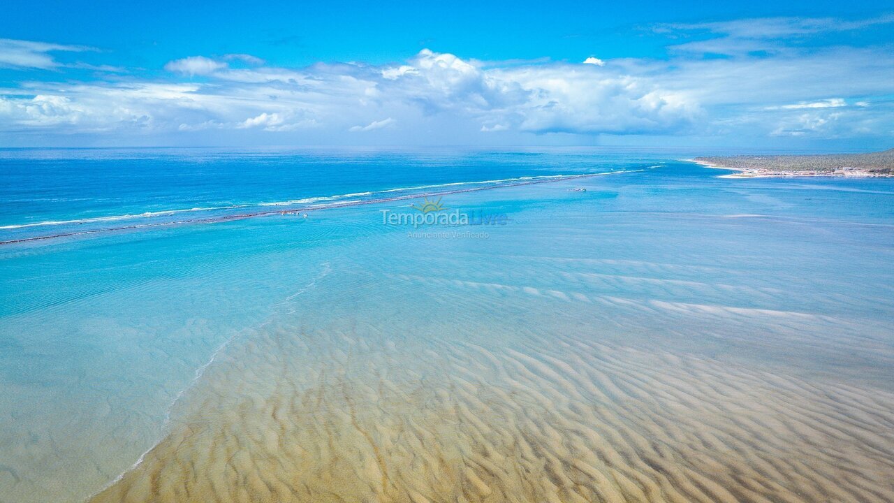 Casa para alquiler de vacaciones em Barra de São Miguel (Loteamento Praia Bonita)