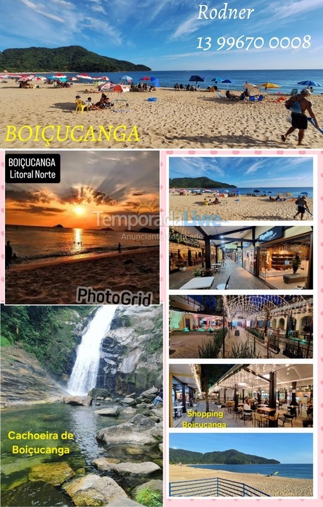 Casa para aluguel de temporada em São Sebastião (Boiçucanga)