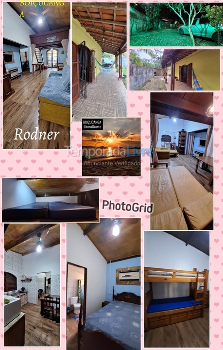 Casa para aluguel de temporada em São Sebastião (Boiçucanga)