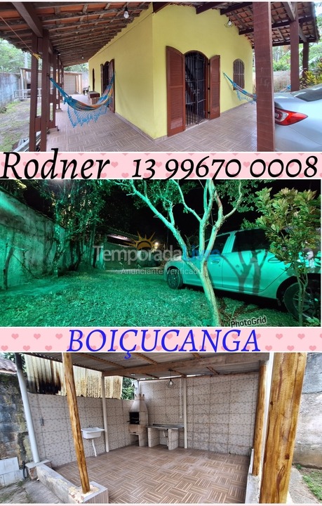Casa para aluguel de temporada em São Sebastião (Boiçucanga)