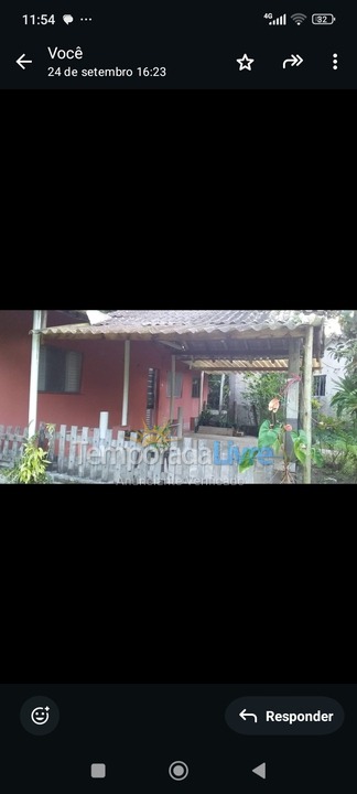 House for vacation rental in Cananéia (Carijó I)