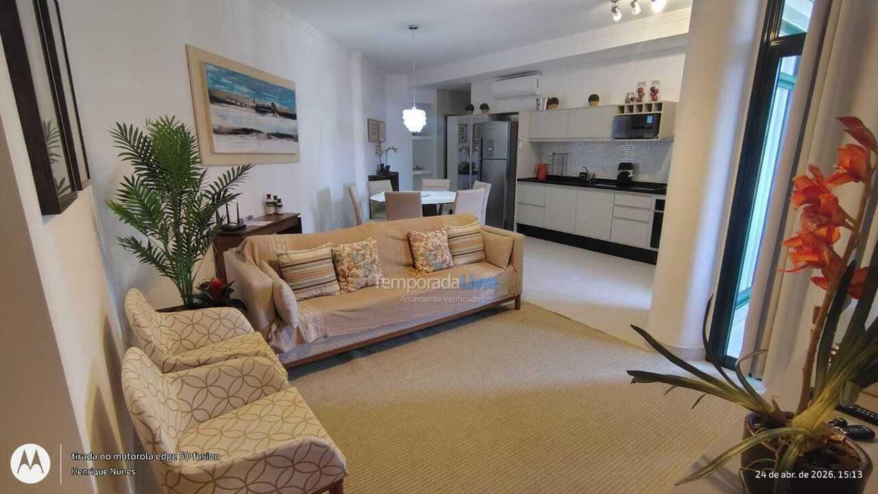 Apartment for vacation rental in Ubatuba (Praia Grande)