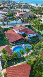 Casa con piscina en Cumbuco - 5 habitaciones con capacidad para hasta 12 personas.
