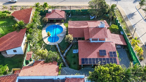 Casa con piscina en Cumbuco - 5 habitaciones con capacidad para hasta 12 personas.