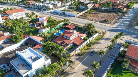Casa con piscina en Cumbuco - 5 habitaciones con capacidad para hasta 12 personas.