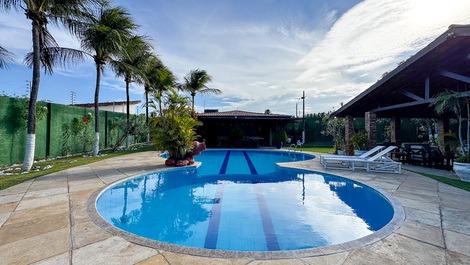 Casa con piscina en Cumbuco - 5 habitaciones con capacidad para hasta 12 personas.