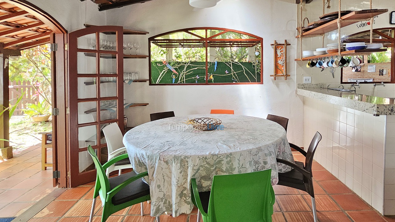 Casa para alquiler de vacaciones em Ubatuba (Praia da Fortaleza)