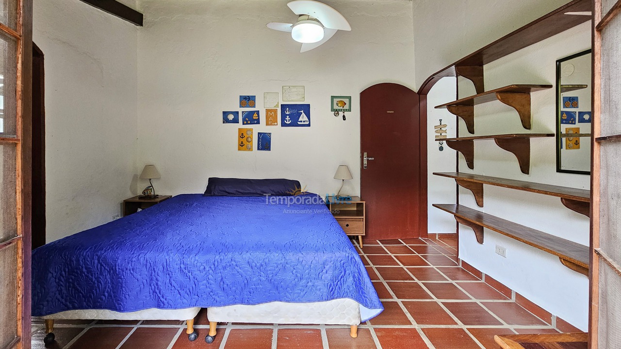 Casa para alquiler de vacaciones em Ubatuba (Praia da Fortaleza)