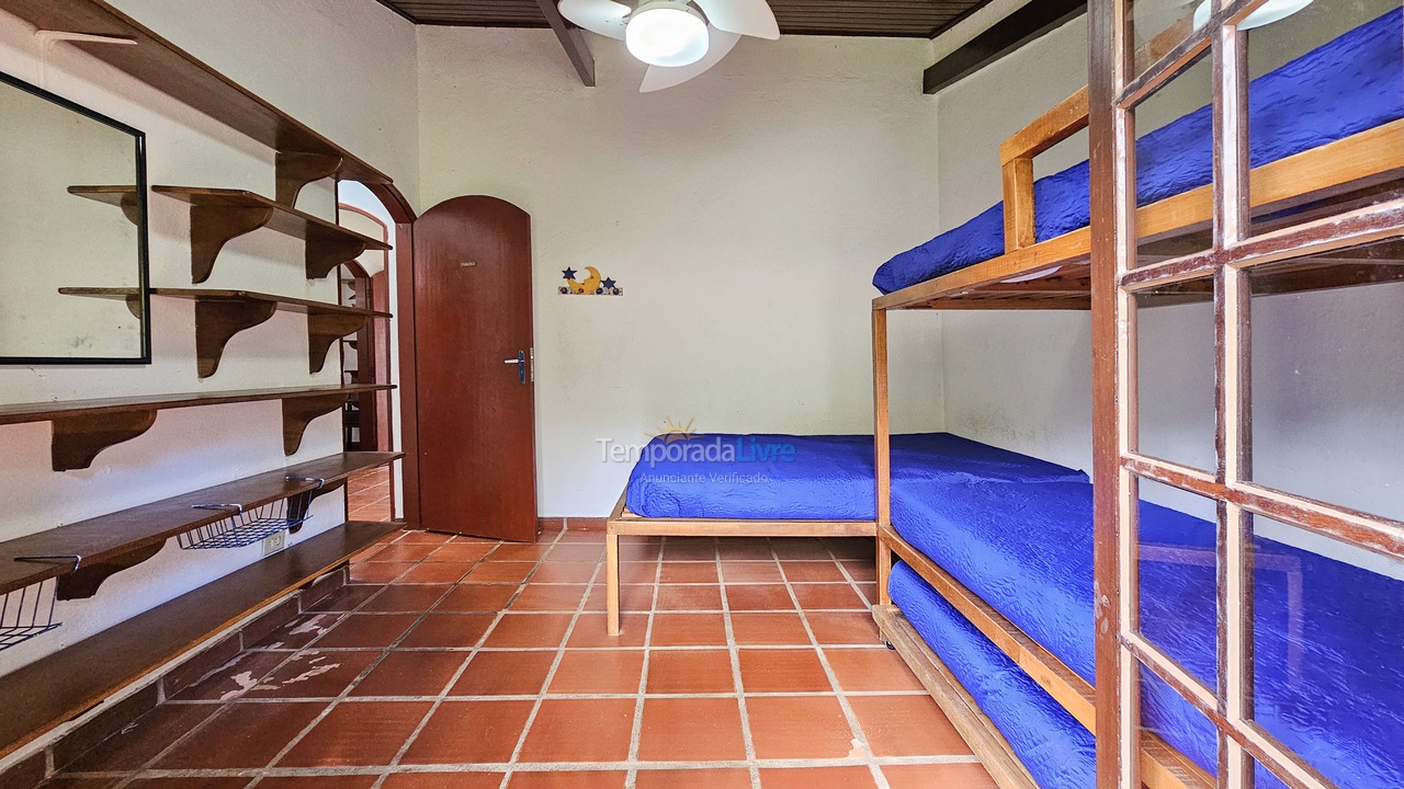 Casa para alquiler de vacaciones em Ubatuba (Praia da Fortaleza)