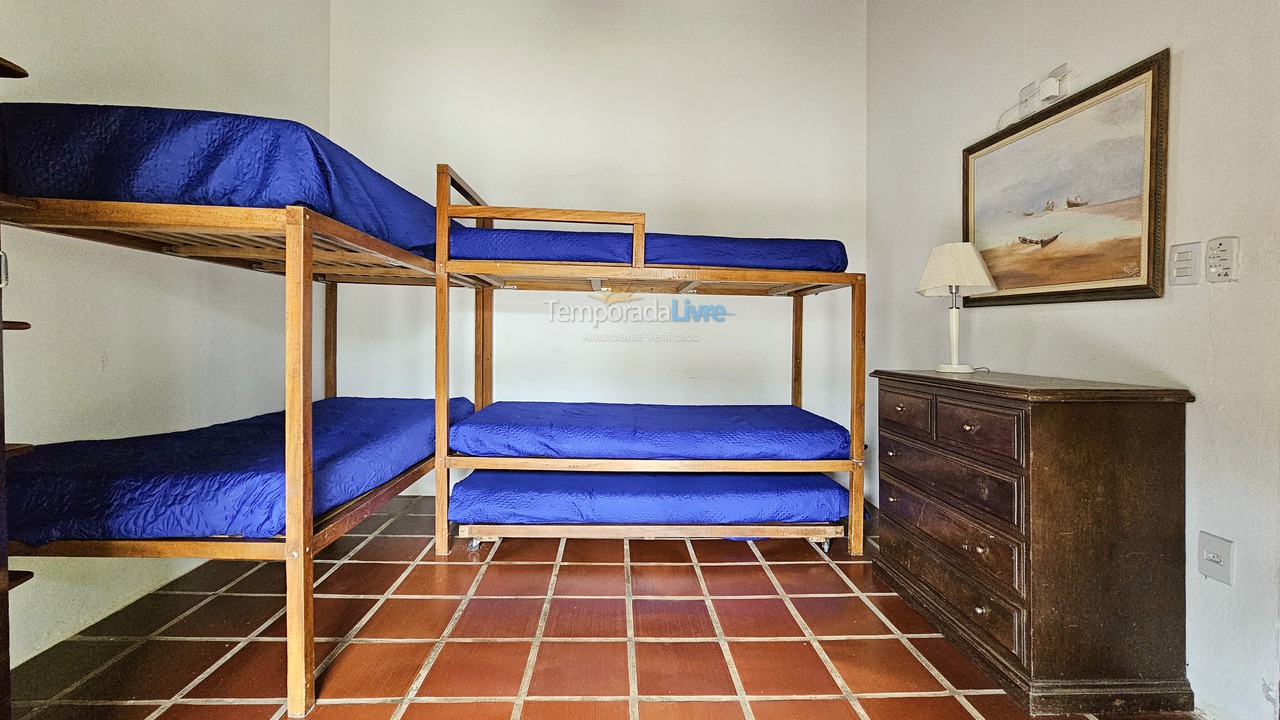 Casa para alquiler de vacaciones em Ubatuba (Praia da Fortaleza)