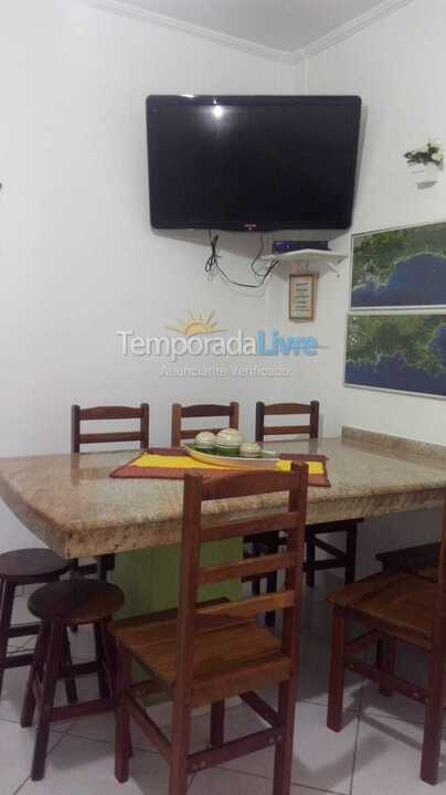 Apartamento para alquiler de vacaciones em Ubatuba (Praia do Tenório)